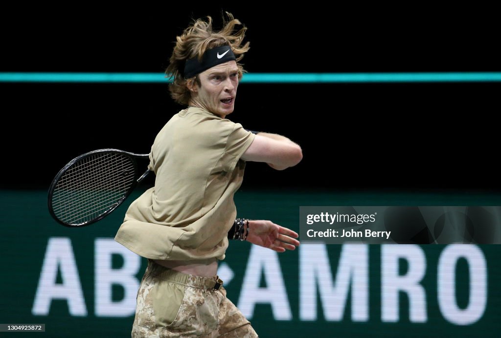 48th ABN AMRO World Tennis Tournament - Day Two