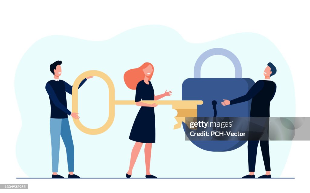 Solutioning Together Business Team Finding Solution Together High-Res Vector Graphic - Getty ...