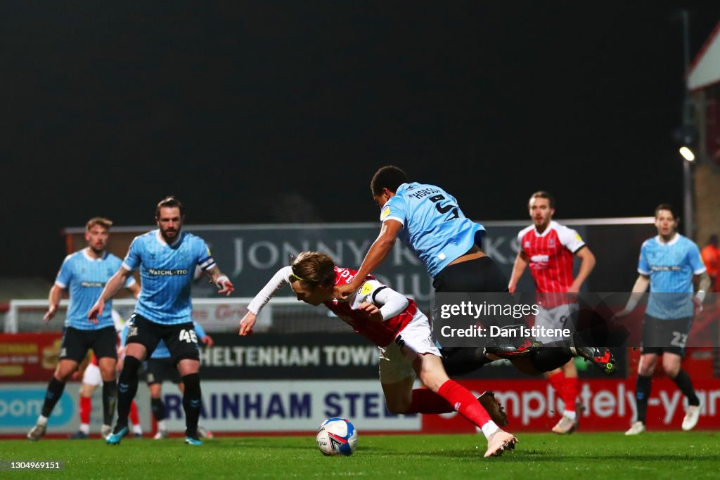 Cheltenham Town v Southend United - Sky Bet League Two