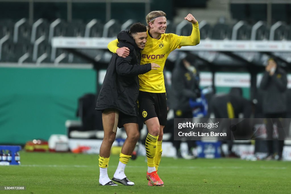 Borussia Mönchengladbach v Borussia Dortmund - DFB Cup: Quarter Final