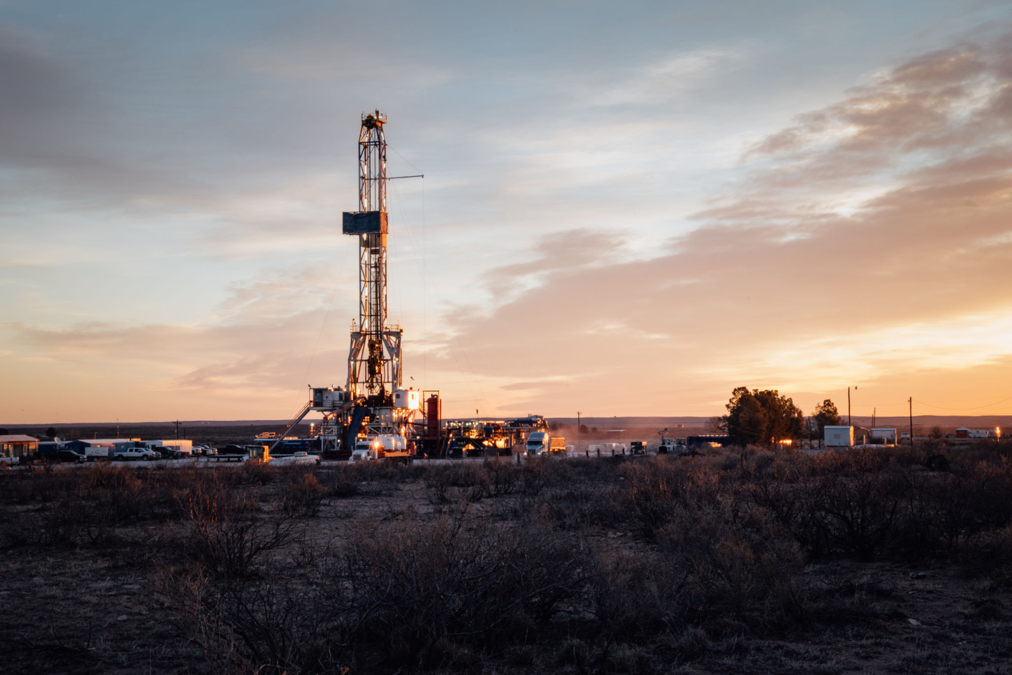oil rigs texas