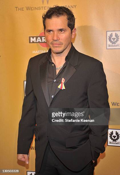 Actor John Leguizamo arrives at the Weinstein Company Golden Globes after party co-hosted by Martini held at BAR 210 at The Beverly Hilton Hotel on...