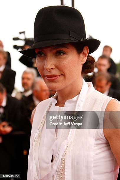 Presenter Daphne Roulier attends the "Up" Premiere at the Palais des Festivals during the 62nd Annual Cannes Film Festival on May 13, 2009 in Cannes,...