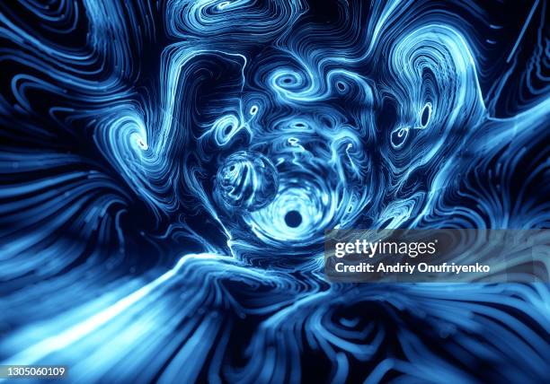abstract swirl patterned light tunel - time machine stock pictures, royalty-free photos & images