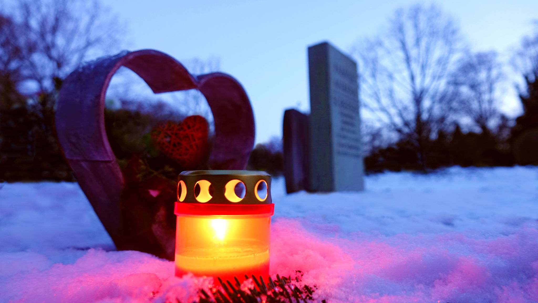 winter cemetery