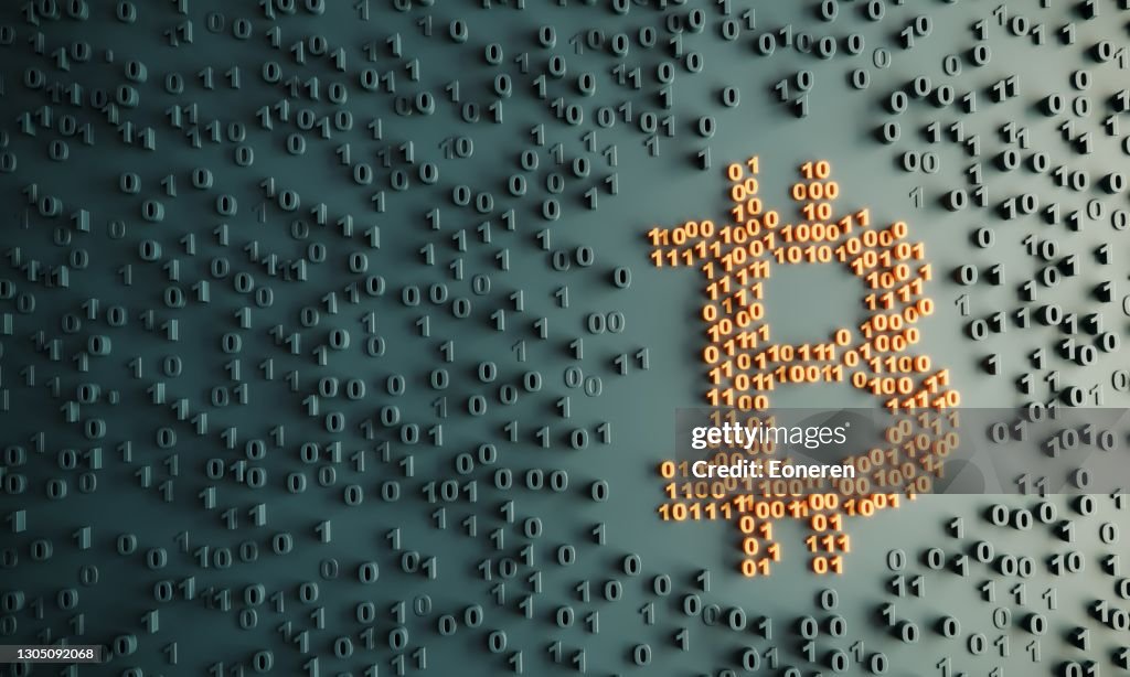 Bitcoin Concept With Binary Codes High-Res Stock Photo - Getty Images