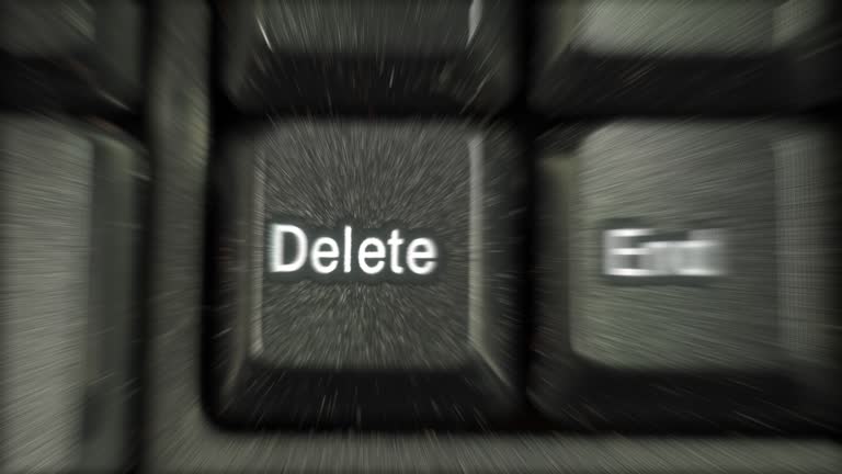 Delete Key Fast 47 Keyboard Delete Key Stock Videos, Footage, & 4K Video Clips - Getty ...