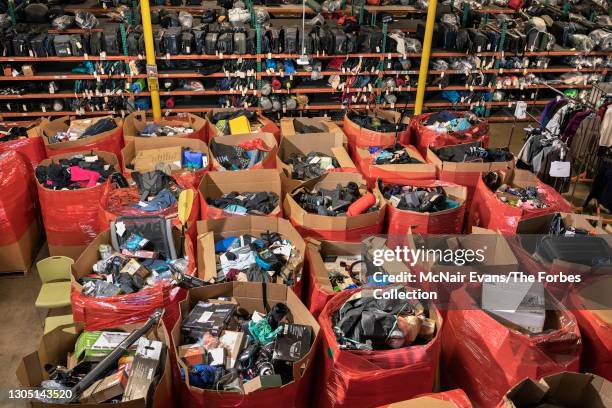Co-founder and CEO of Trove, Andy Ruben's warehouse is photographed for Forbes Magazine on January 14, 2021 in Burlingame, California. PUBLISHED...