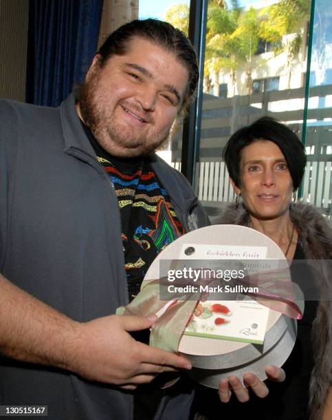 Jorge Garcia in Backstage Creations Talent Retreat during The 2007 Golden Globes