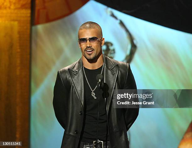 Shemar Moore during 21st Annual Soul Train Music Awards - Show at Pasadena Civic Center in Pasadena, California, United States.