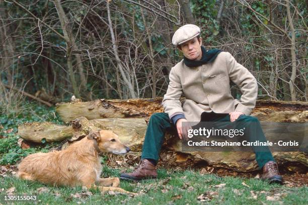 Chris Jagger at home on February 11, 1994 in London, United Kingdom.