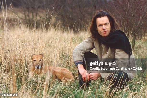Chris Jagger at home on February 11, 1994 in London, United Kingdom.