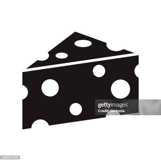 cheese glyph icon - cheese maker stock illustrations