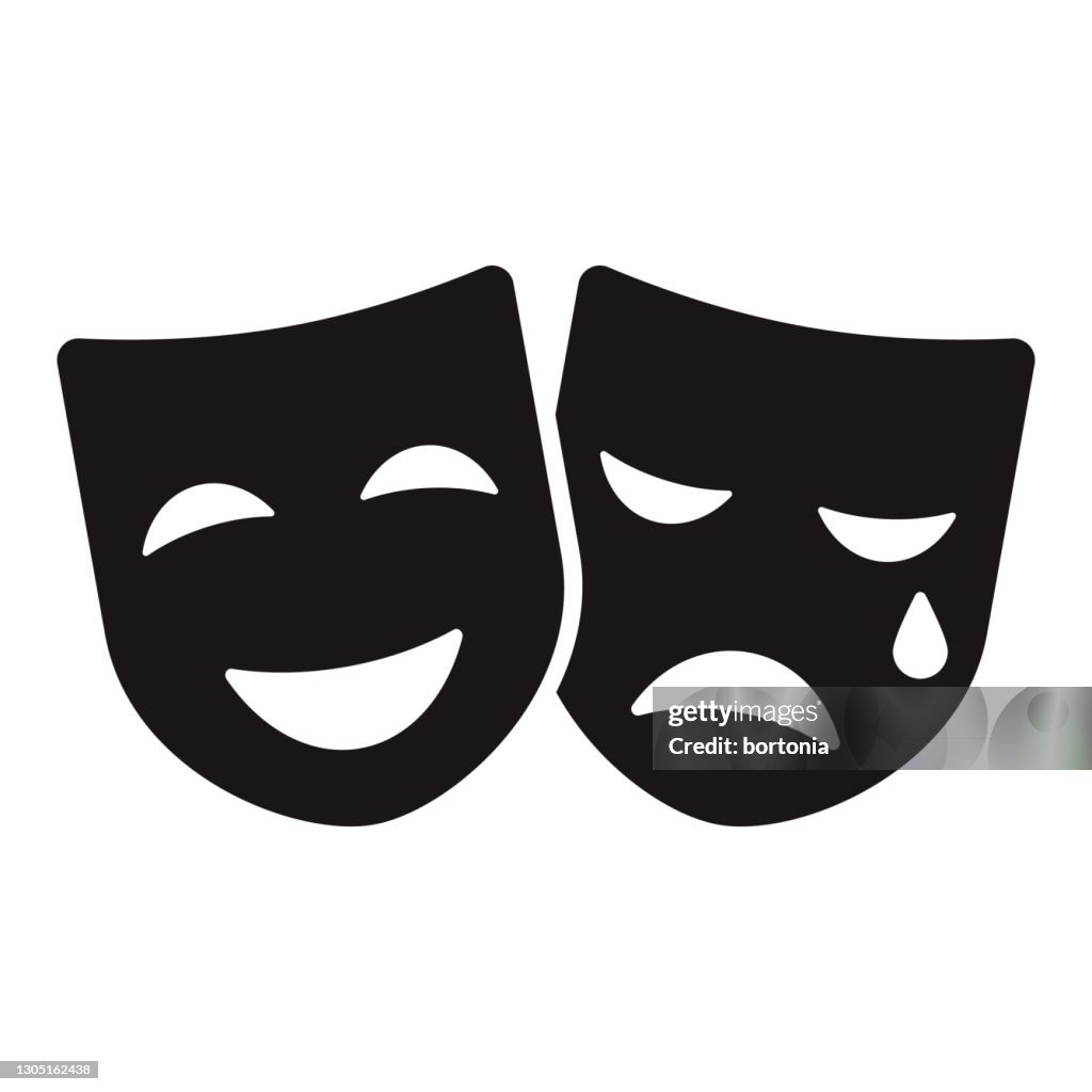 Drama Class Education Glyph Icon