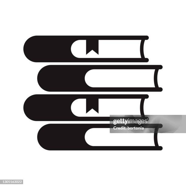 homework education glyph icon - dictionary page stock illustrations