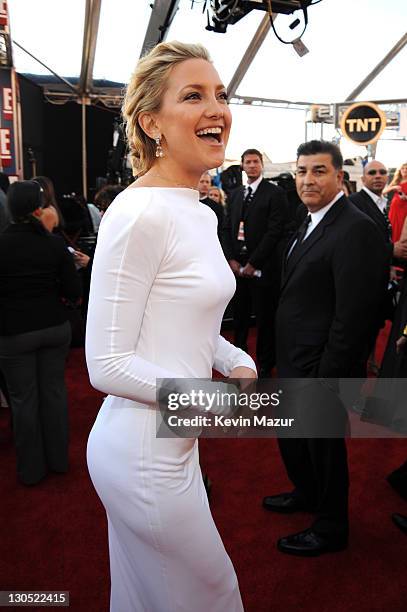 Kate Hudson arrives to the TNT/TBS broadcast of the 16th Annual Screen Actors Guild Awards held at the Shrine Auditorium on January 23, 2010 in Los...