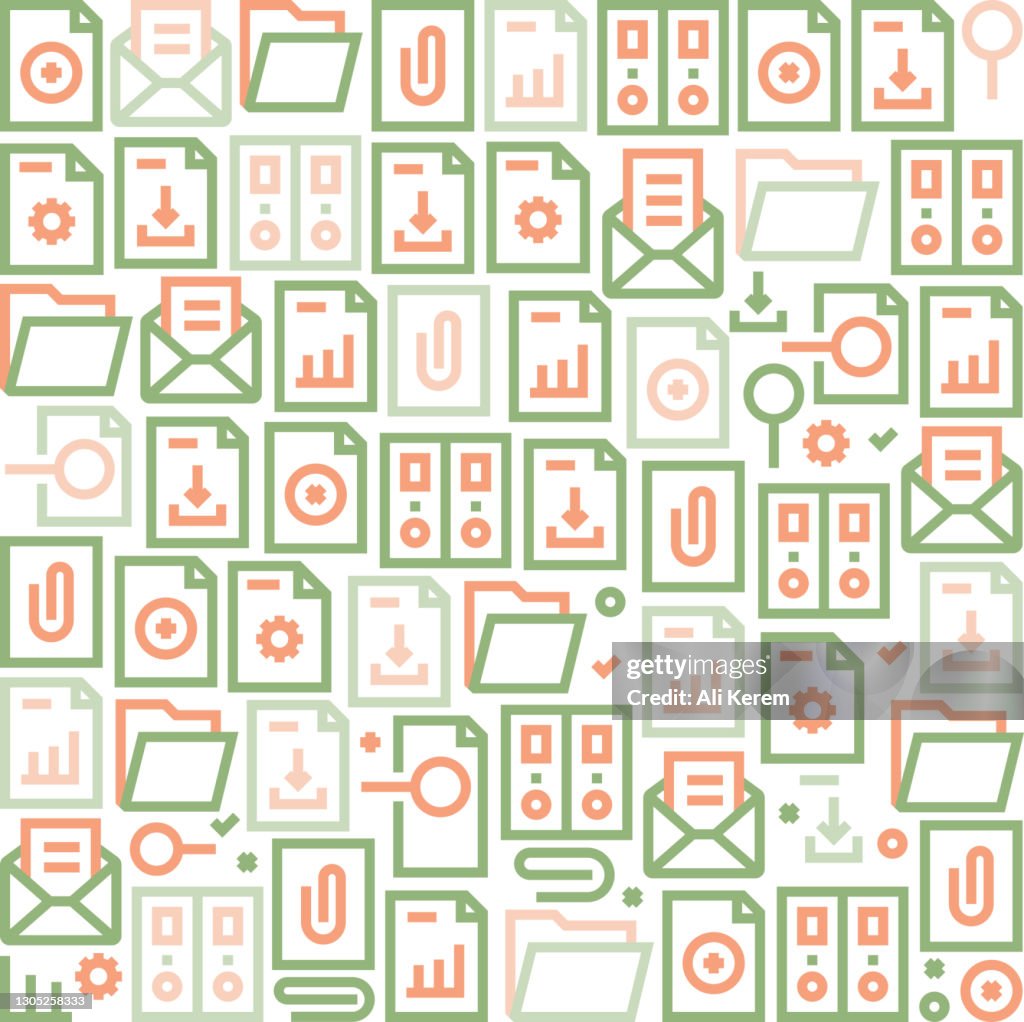 Document Pattern High-Res Vector Graphic - Getty Images