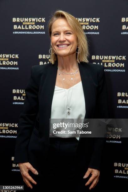 Shaynna Blaze attends the Brunswick Ballroom Opening Gala on March 04, 2021 in Melbourne, Australia.