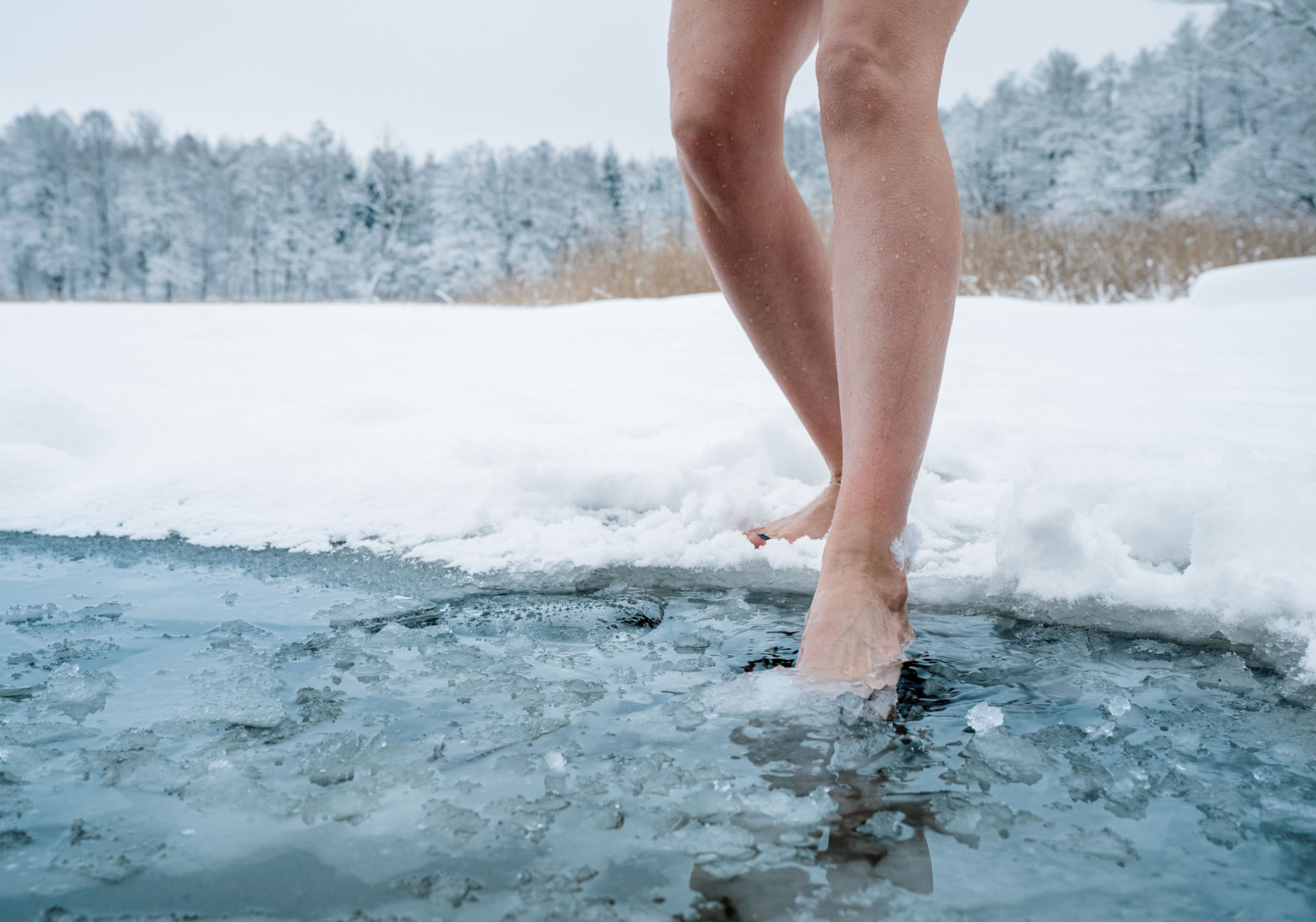 ice bath therapy