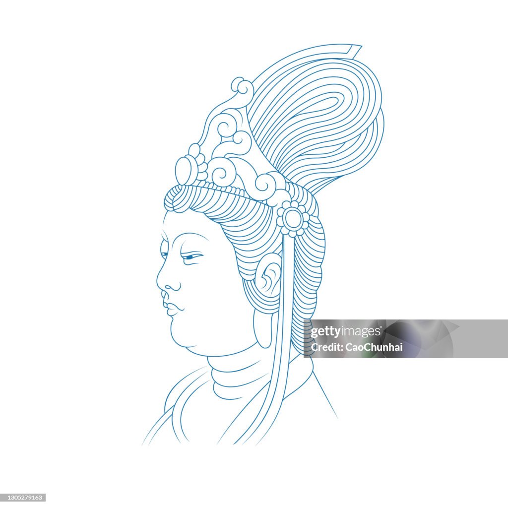 Bodhisattva portrait