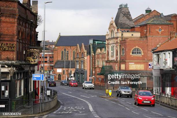 General view of Darlington after it was announced by the Chancellor of the Exchequer Rishi Sunak that the town will become the Treasury’s new...