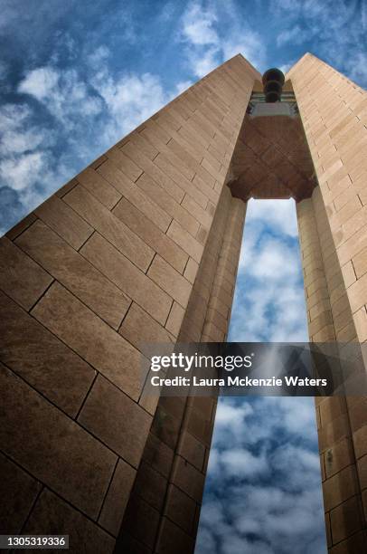 carillon bell tower - dayton ohio foto e immagini stock