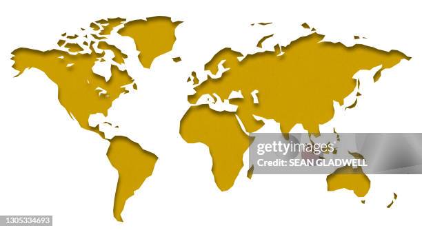 Basic World Map Photos and Premium High Res Pictures - Getty Images