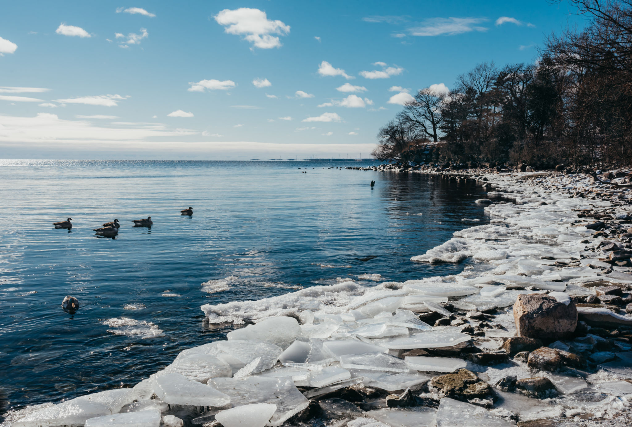 winter lake