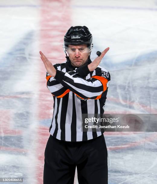 Interference Ref Call Hockey Referee Signals Photos and Premium High Res Pictures - Getty Images