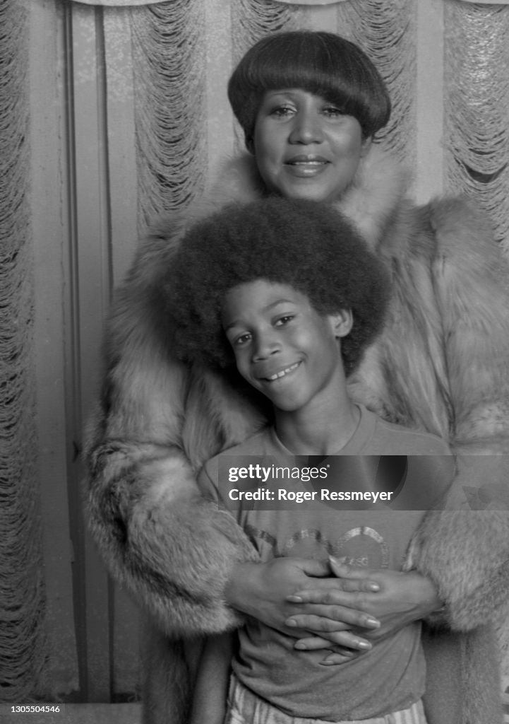 Aretha Franklin And Son