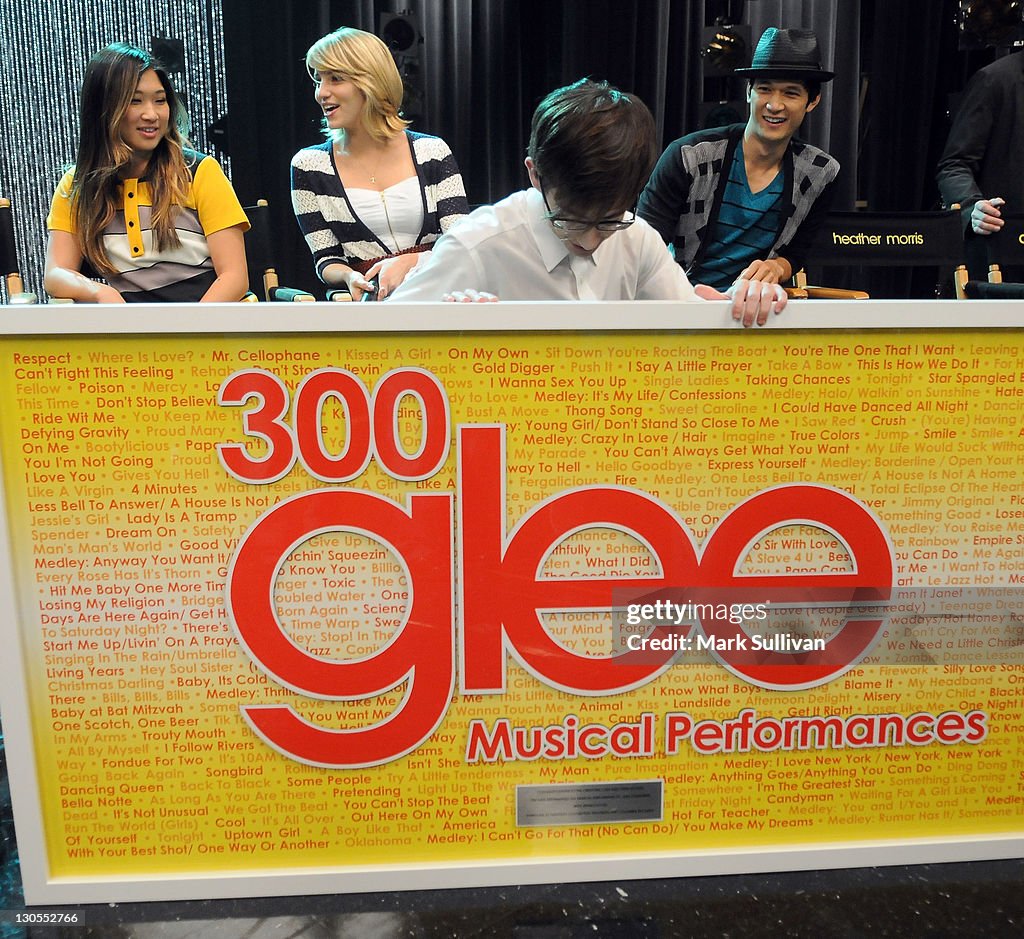 300th Musical Performance On "Glee"