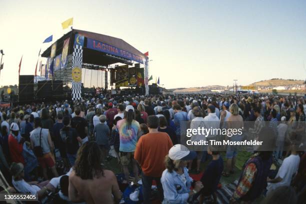 Atmosphere during Laguna Seca Daze at Laguna Seca Racetrack on May 25, 1996 in Monterey, California.