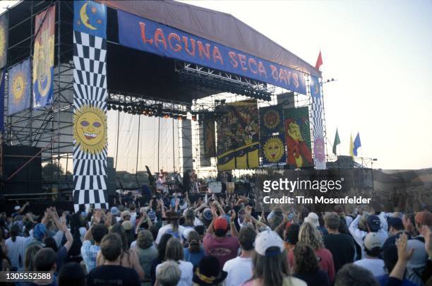 Atmosphere during Laguna Seca Daze at Laguna Seca Racetrack on May 25, 1996 in Monterey, California.