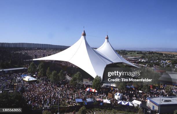 Atmosphere during Lollapalooza at Shoreline Amphitheatre on July 18, 1992 in Mountain View, California.