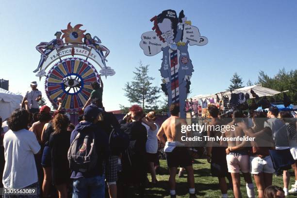 Atmosphere during Lollapalooza at Shoreline Amphitheatre on July 18, 1992 in Mountain View, California.