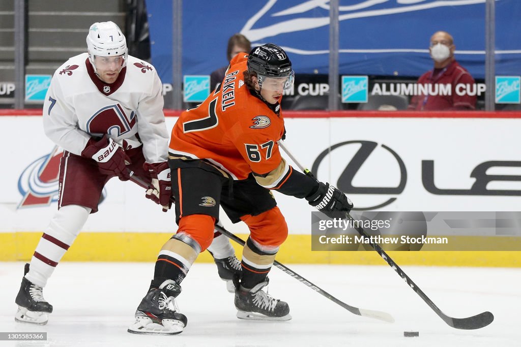 Anaheim Ducks v Colorado Avalanche