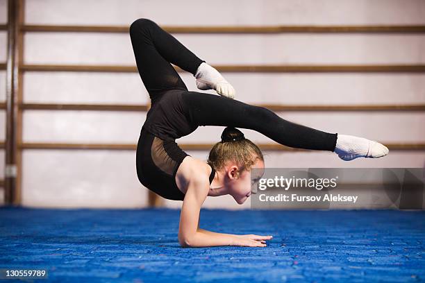 rhythmic gymnastics - floor gymnastics bildbanksfoton och bilder