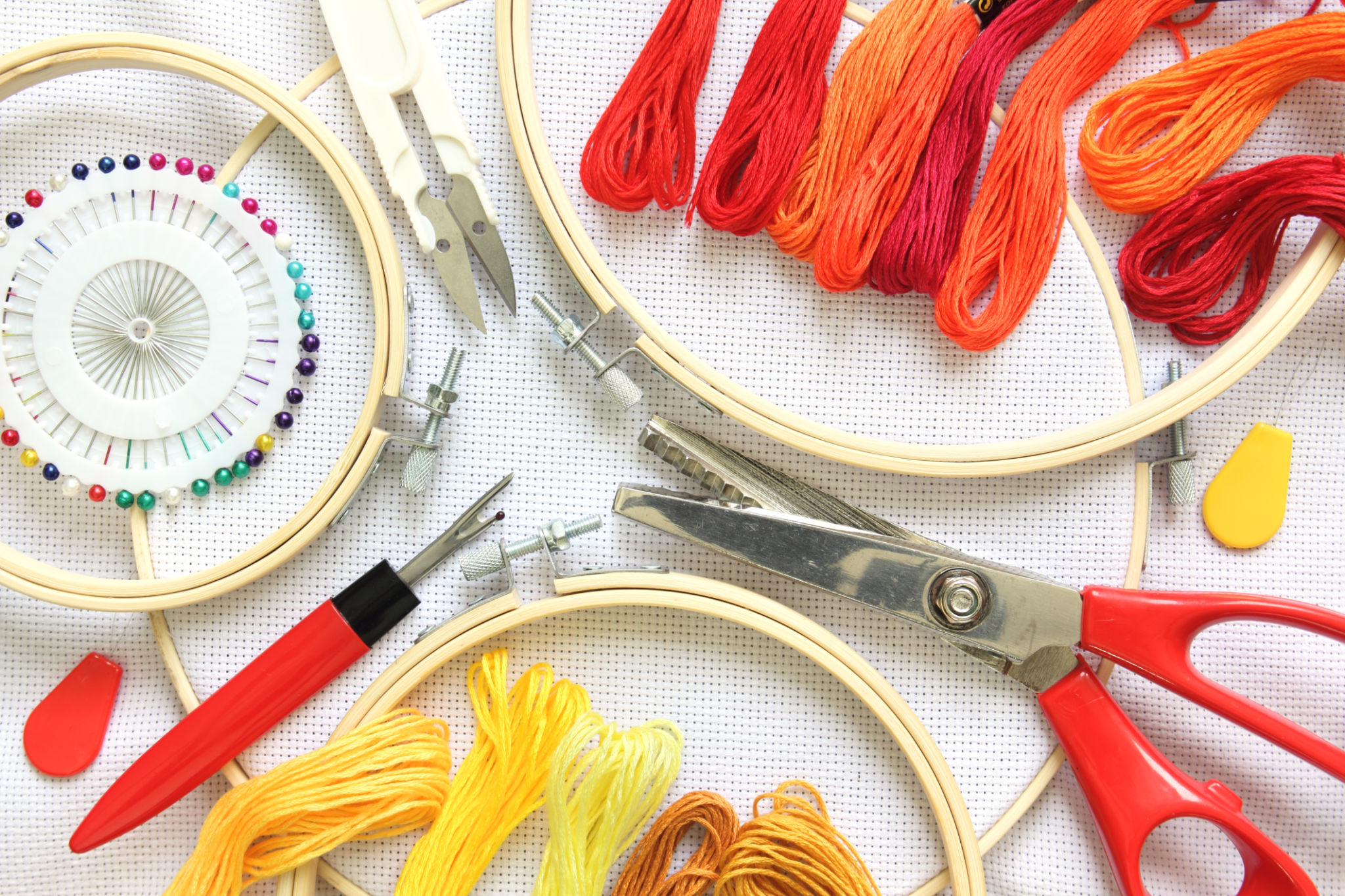 modern embroidery kit