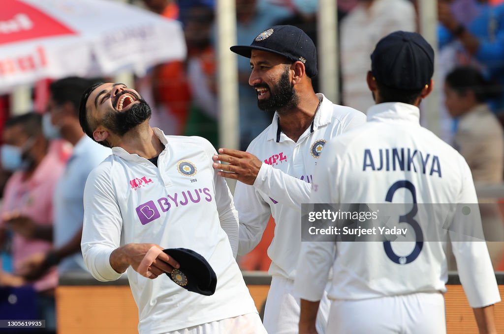 India v England - 4th Test: Day Three