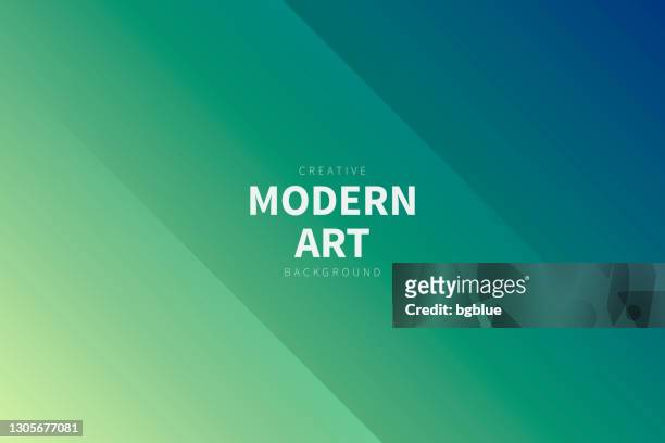 ilustrações, clipart, desenhos animados e ícones de fundo abstrato moderno - gradiente verde - green and blue background