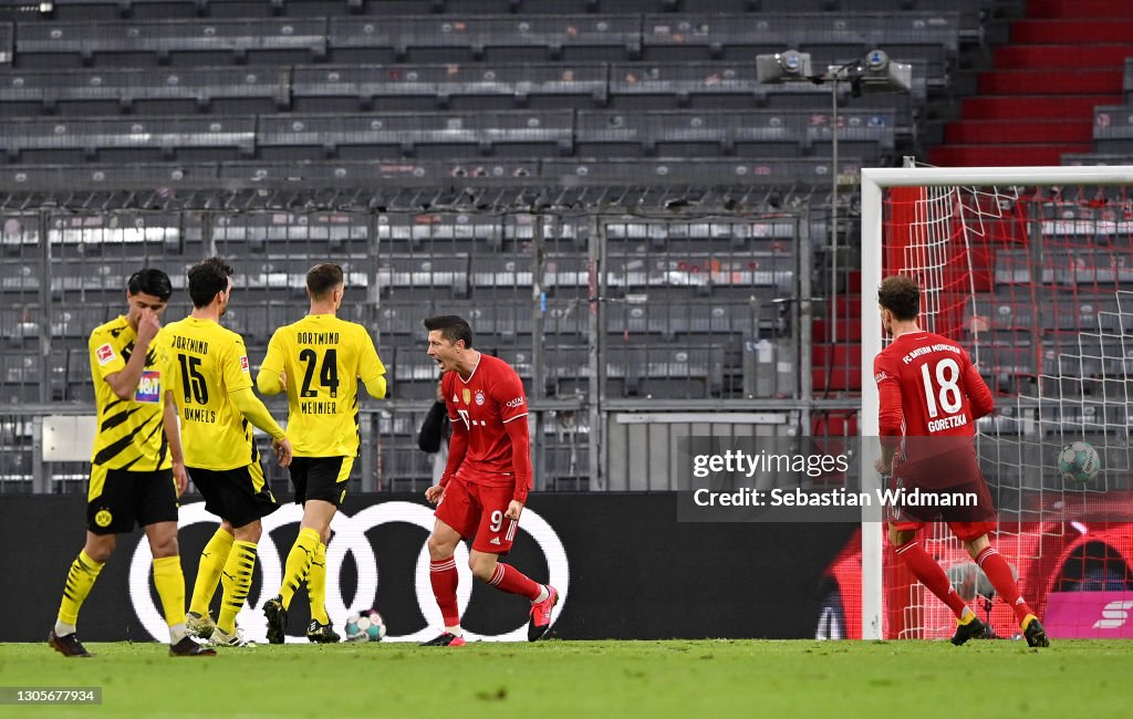 FC Bayern Muenchen v Borussia Dortmund - Bundesliga