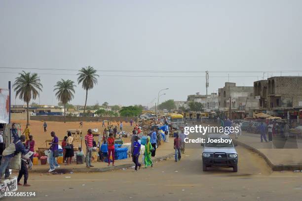 達喀爾城市交匯處 - i - dakar senegal 個照片及圖片檔