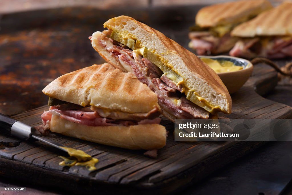 Classic Grilled Cuban Sandwich