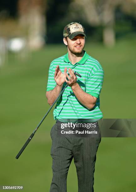 Singer, Actor Justin Timberlake Participates in the 47th Annual Bob Hope Chrysler Classic Pro Am January 18, 2006 held at the Bermuda Dune Country...