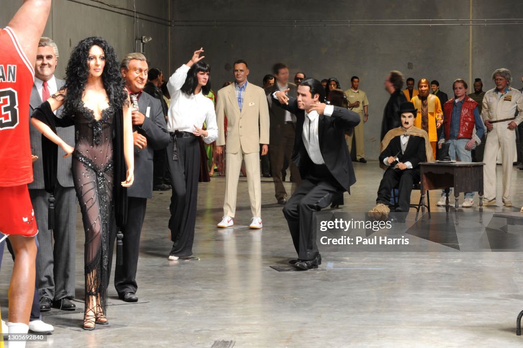Uma Thurman , John Tarvolta, Tom Hanks , Charlie Chaplin