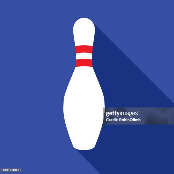 bowling pin icon - bowling pin stock-grafiken, -clipart, -cartoons und -symbole