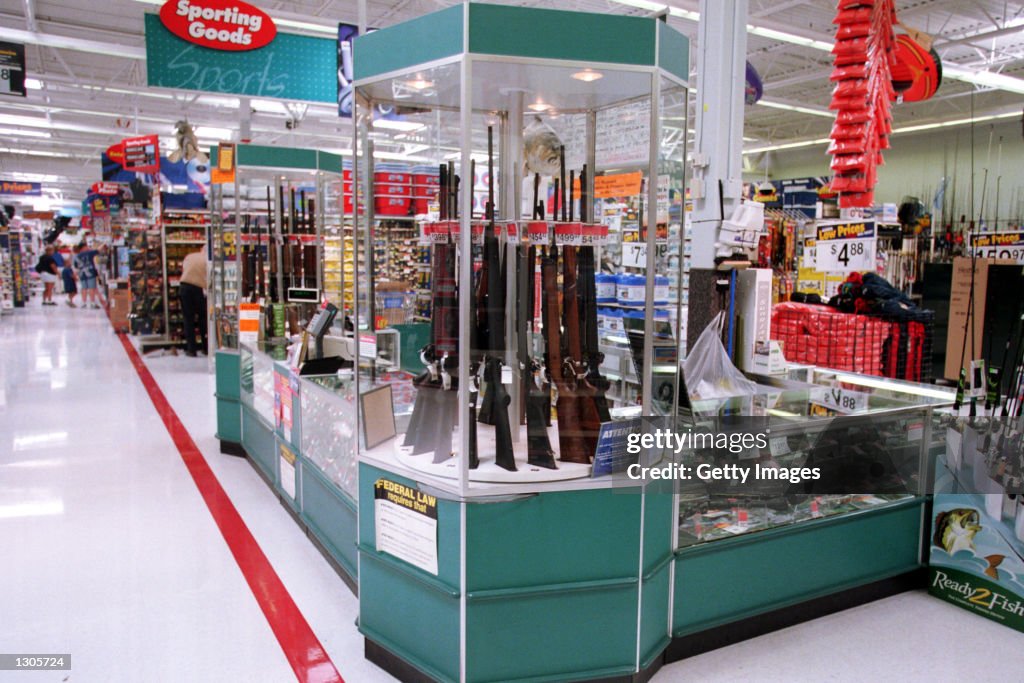 Wal-Mart selling guns and ammunition
