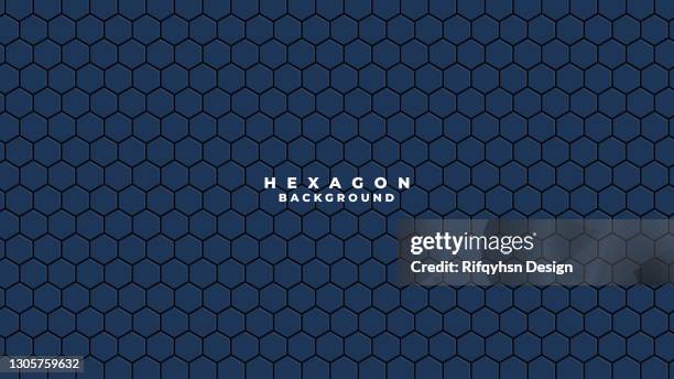 abstract modern hexagonal background design. geometric abstract background with hexagons pattern. honeycomb, science and technology vector - hexagon pattern stock illustrations