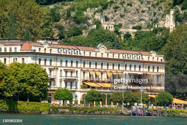 villa d'este in cernobbio on lake como, italy - cernobbio stock pictures, royalty-free photos & images