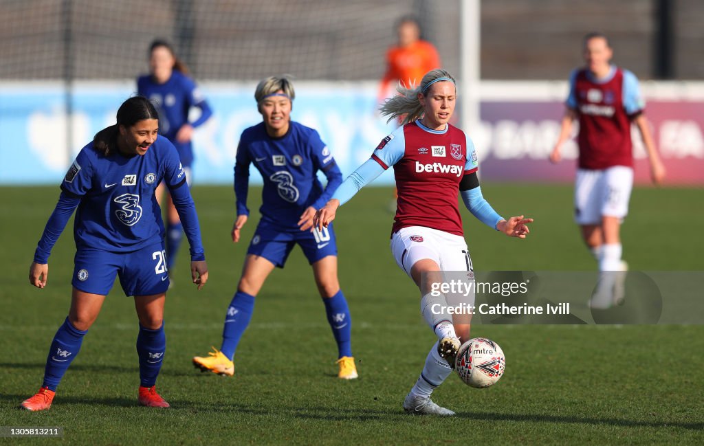 West Ham United Women v Chelsea Women - Barclays FA Women's Super League